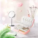 Double Layer Mini Jewellery Organizer(Multicolor)