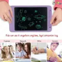 2 in 1 Pencil Box Cum Educational LCD Tablet Toy for Kids with Stylus - Digital Writing Slate Pen Case with Erase Button for School Stationery