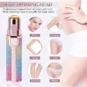 Portable eyebrow trimmer for women, epilator for women, facial hair remover for women,Face, Upper Lips, Nose Hair RemovaL