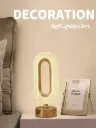 Portable Touch Lamp Luxurious Night Light Table Decorations Light