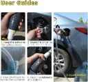 Oil Transfer Pump | Water Tranfer Pipe | Fuel Transfer Pump Kit | High Flow Siphon Hand Oil Pump | Portable Manual Car Fuel Pump for Petrol Diesel Oil Liquid Water Fish Tank | Liquid Transfer Pipe