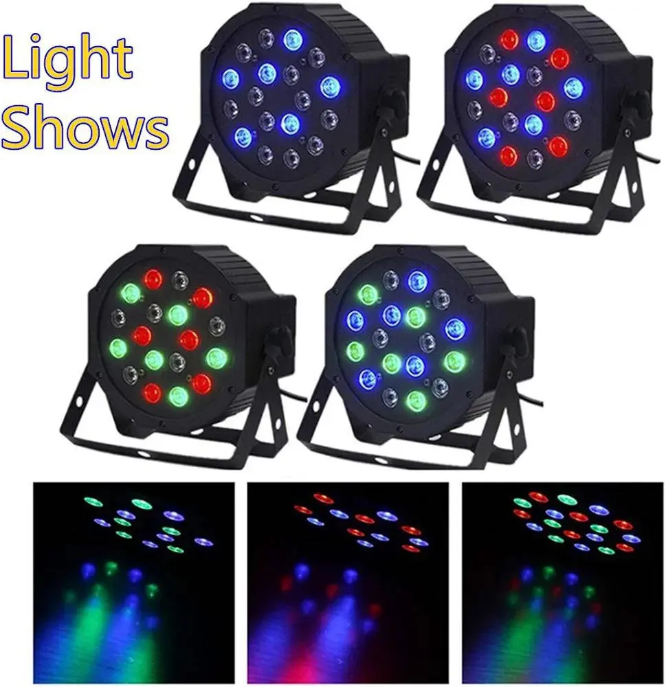 18Led Mini Flat Par Light (Speakers Not Included)