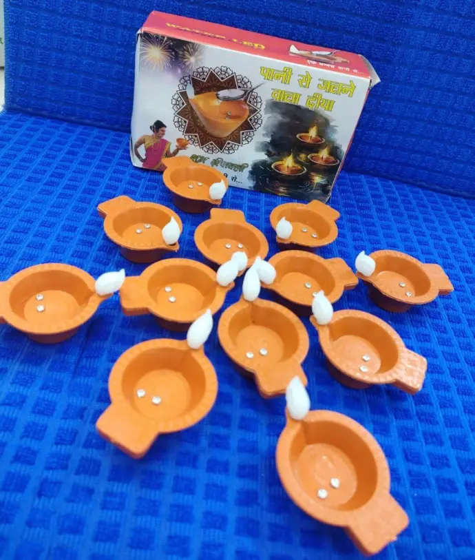 12 pc water sensor diya