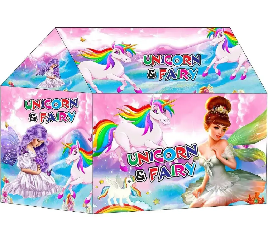Kids Play Tent House Indoor Outdoor Foldable (China Quality) Big Size All Unique Design Multicolor | 3+ Years