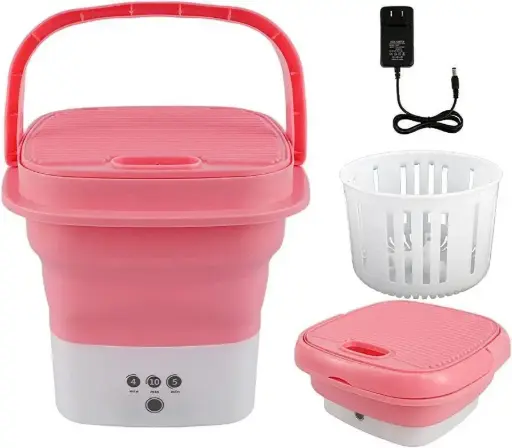 18 L foldable washing machine with dryer