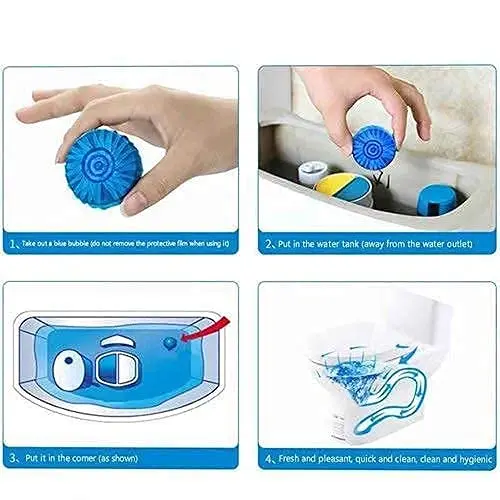 10Pc Toilet Bowl Cleaner Tablet