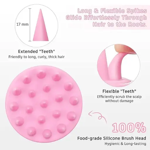 Hair Scalp Massager Shampoo Brush