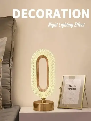 Portable Touch Lamp Luxurious Night Light Table Decorations Light