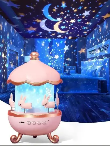 Enchanting 3D Projection Night Lamp.