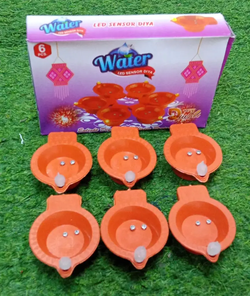 6pc Water Sensor Diya.