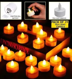 6 Pcs Box| LED Candles Diya Light